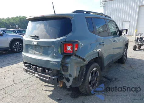 2017 Jeep Renegade Sport 4X4 z USA, uszkodzony, nr VIN ZACCJBAB6HPE53261